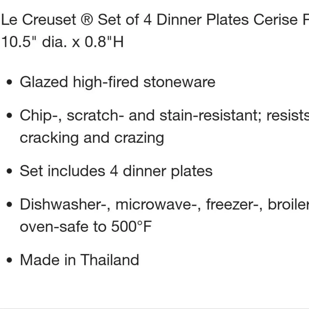 Le‎ Creuset 10.5